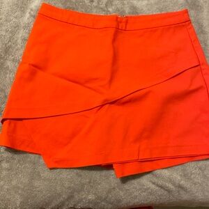Gianni Bini red skort size medium